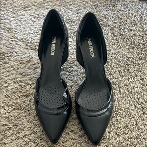Jenn Ardor Black Patent Heels